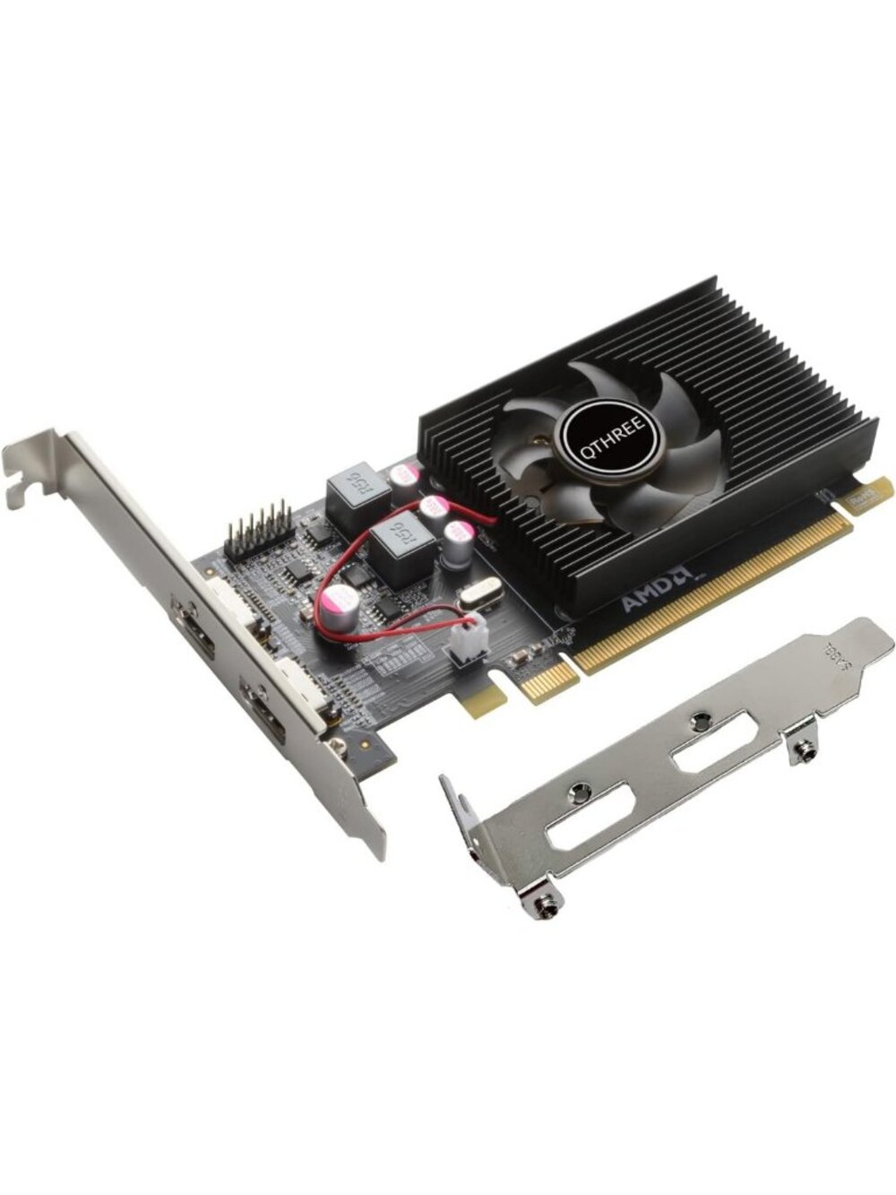Low Profile 1GB GDDR3 Video Graphics Card with Dual HDMI Ports for Gaming